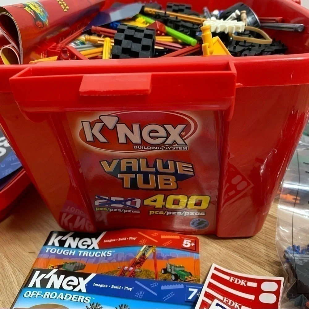 K-Nex Value Tub Building Pieces Kids Toys